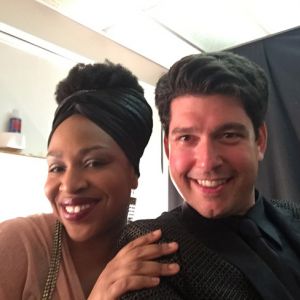 Danny with Charenee Wade